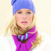 hat and scarves
